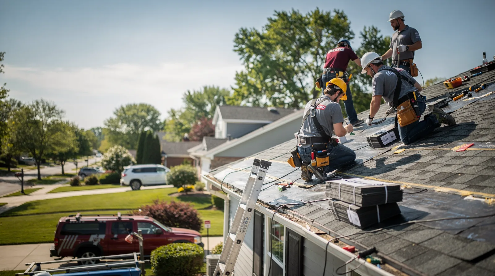Roof Repair in Dover, IL around you